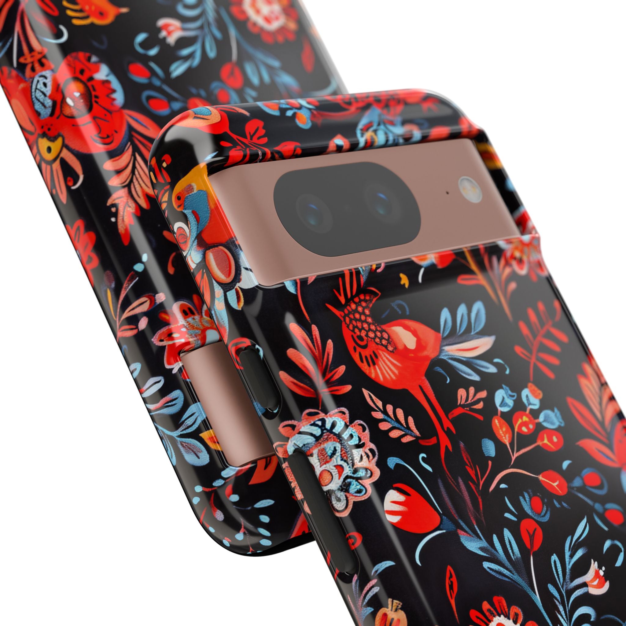 Vivid Birdscape Google Pixel 8 Case - Tough