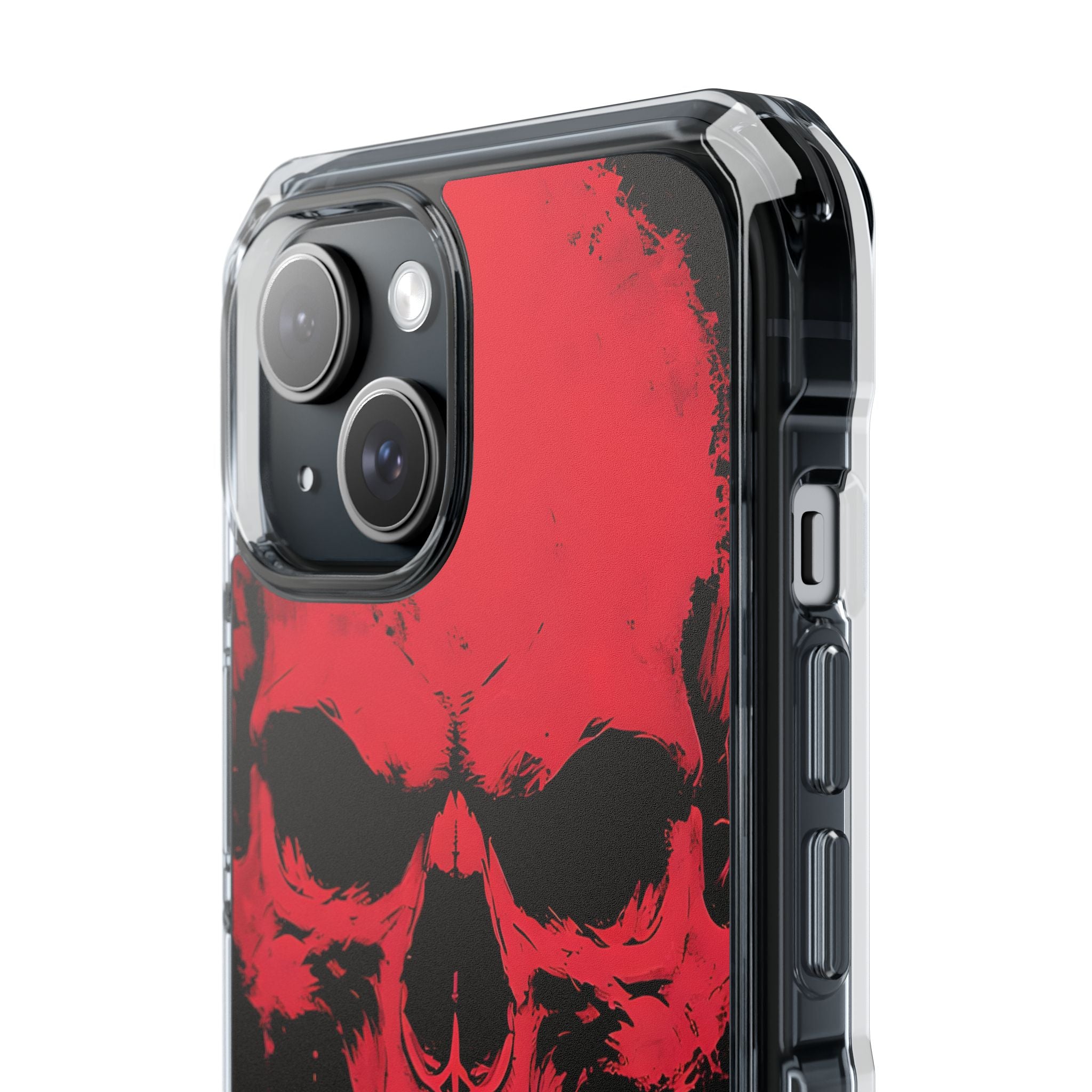 Crimson Street Skull · Impact Phone Case for iPhone · Magsafe