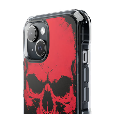 Crimson Street Skull · Impact Phone Case for iPhone · Magsafe