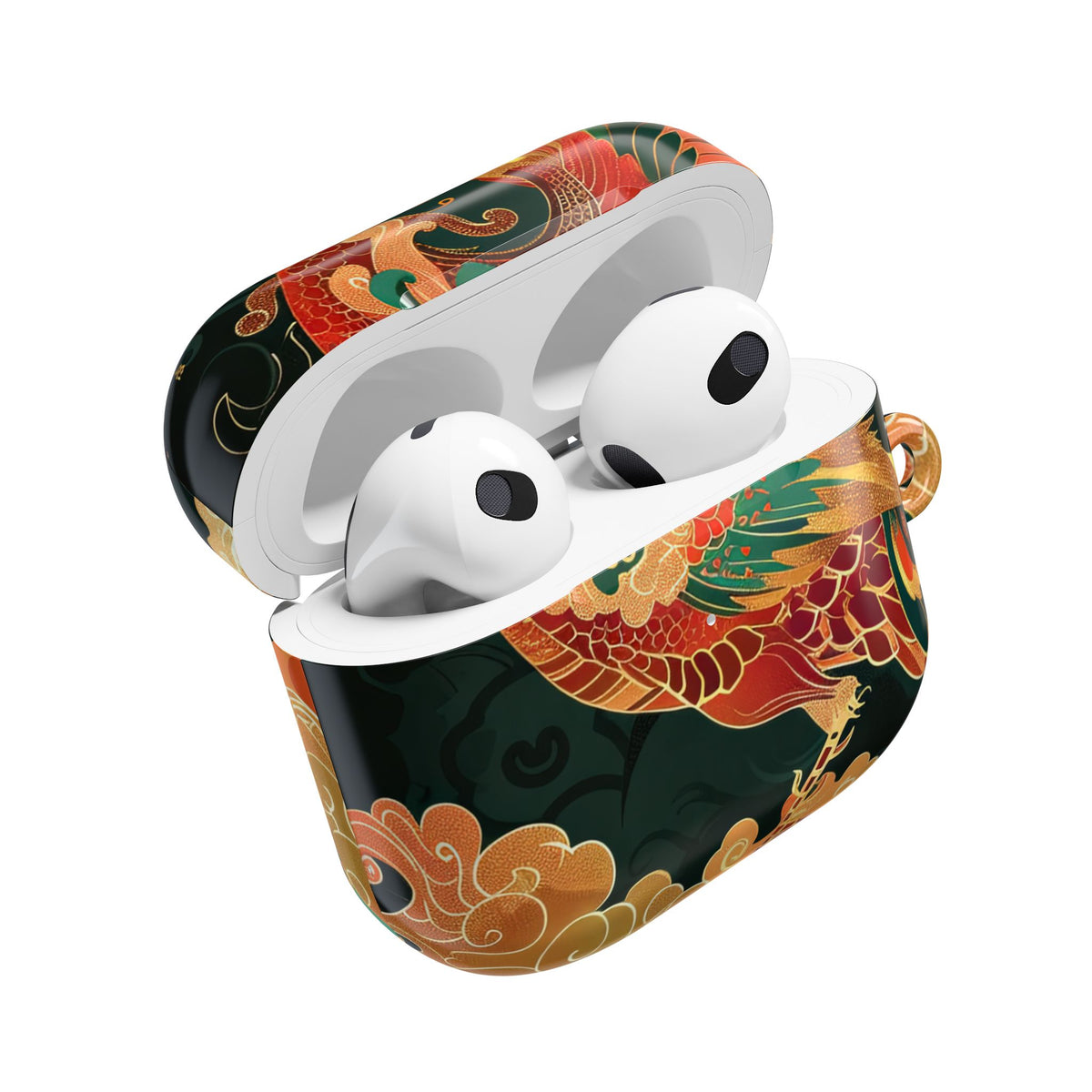 Imperial Phoenix Ascent · Hard Case for AirPods & AirPods Pro · Red