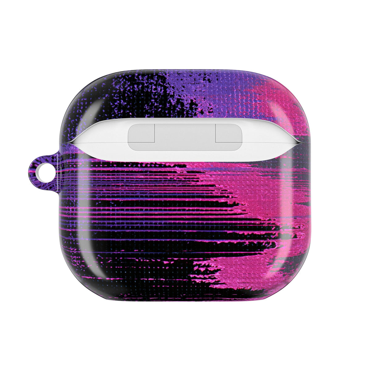 Neon Signal Shift · Hard Case for AirPods & AirPods Pro · Purple