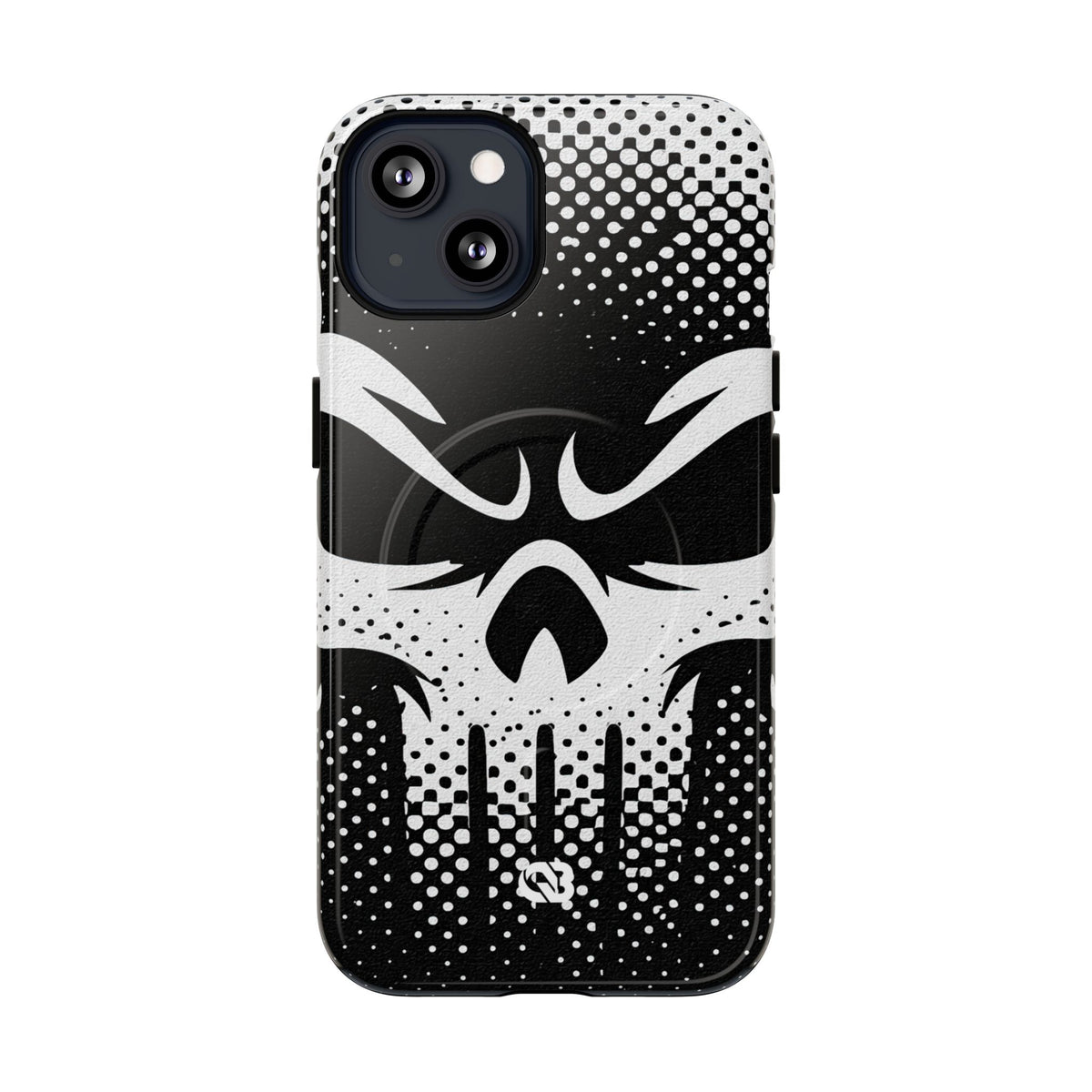 Phantom Halftone · Tough 2.0 Magnetic Phone Case for iPhone · Black