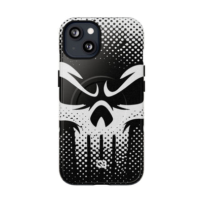 Phantom Halftone · Tough 2.0 Magnetic Phone Case for iPhone · Black