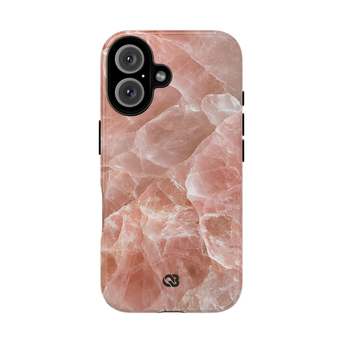 Rose Quartz Facet · Tough Phone Case for iPhone · Pink