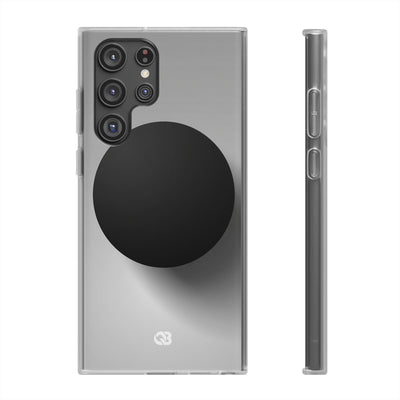 Grey Lite Phone Case for Samsung - Matte Onyx Sphere