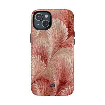 Blush Petal Plume · Tough 2.0 Magnetic Phone Case for iPhone · Pink