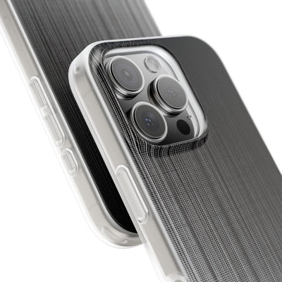 Grey Lite Phone Case for iPhone - Static Vertical Dither