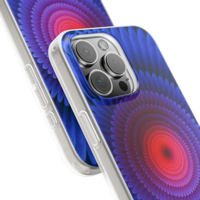 Radial Spectrum Bloom · Lite Phone Case for iPhone ·  Blue