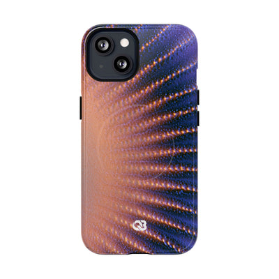 Luminous Aura Burst · Tough 2.0 Magnetic Phone Case for iPhone · Blue