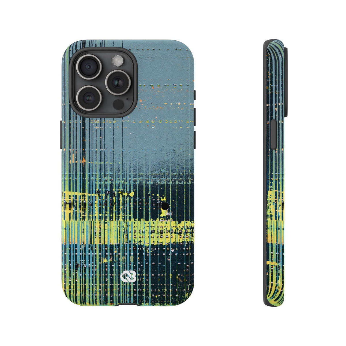 Acid Raster Circuit · Tough Phone Case for iPhone · Teal