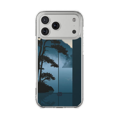 Blue Impact MagSafe Phone Case for iPhone - Kyoto Mist Pine