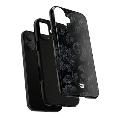 Obsidian Damask · Tough Phone Case for iPhone · Black