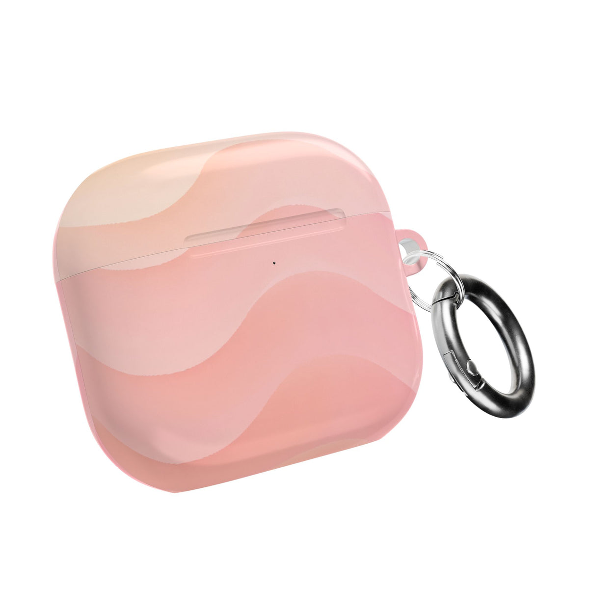 Blush Horizon Waves · Hard Case for AirPods & AirPods Pro · Pink