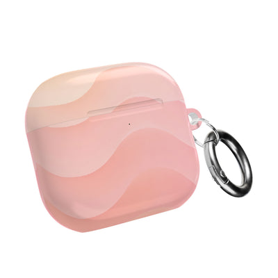 Blush Horizon Waves · Hard Case for AirPods & AirPods Pro · Pink