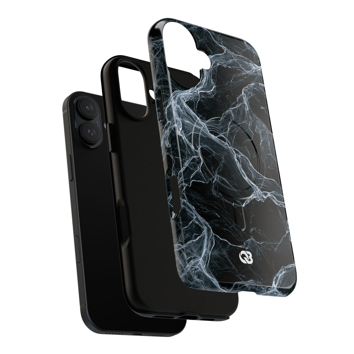 Arctic Gossamer · Tough 2.0 Magnetic Phone Case for iPhone · Black