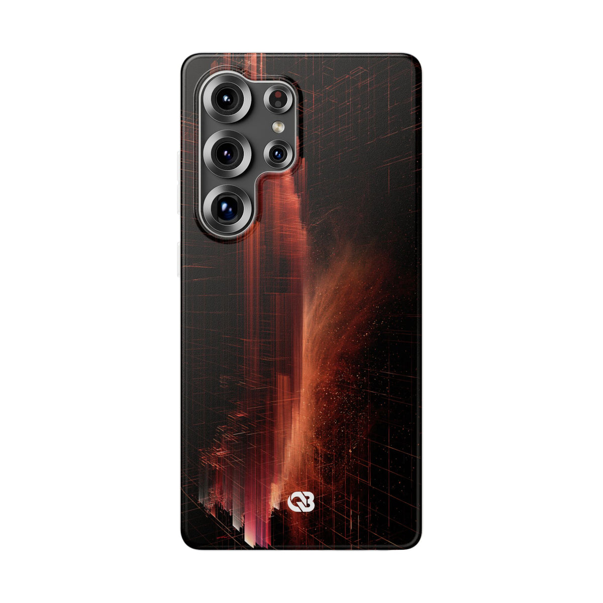Luminous Monolith · Lite Phone Case for Samsung · Black