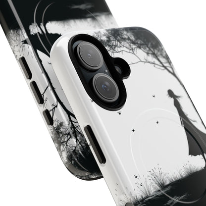 Cliffside Silhouette iPhone 16 Case - Tough+