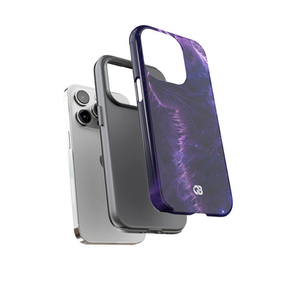 Purple Void Feline · Tough Custodia per iPhone