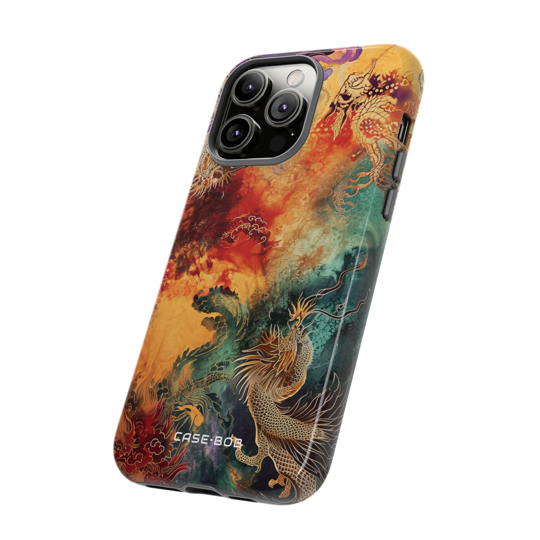 Dragon Ember iPhone 14 Pro Max Cover - Tough