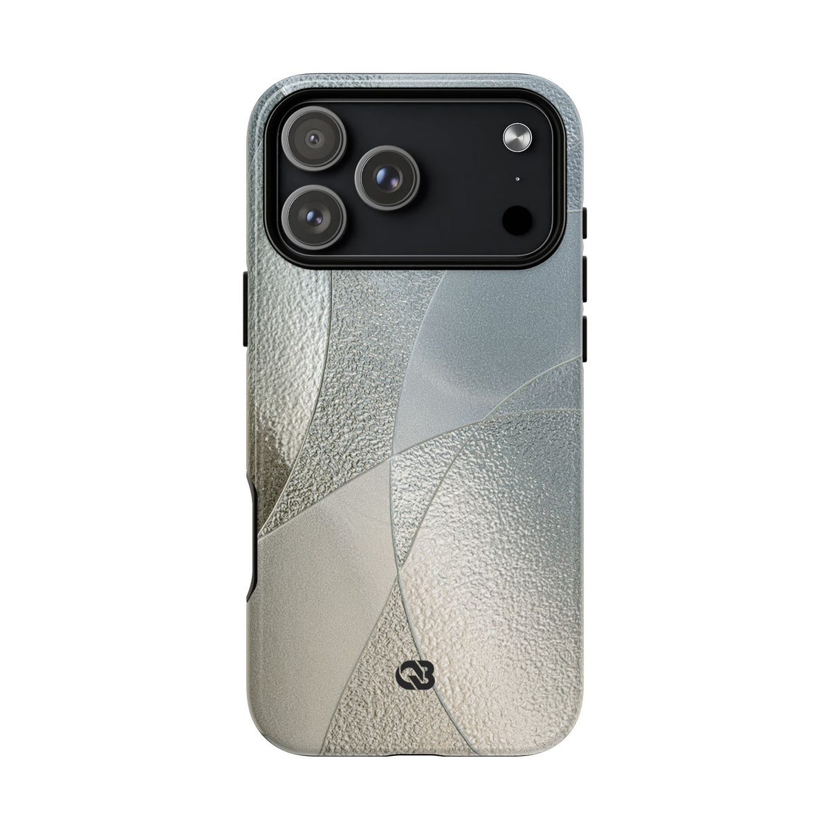 Refracted Arcs · Tough 2.0 Magnetic Phone Case for iPhone · Silver