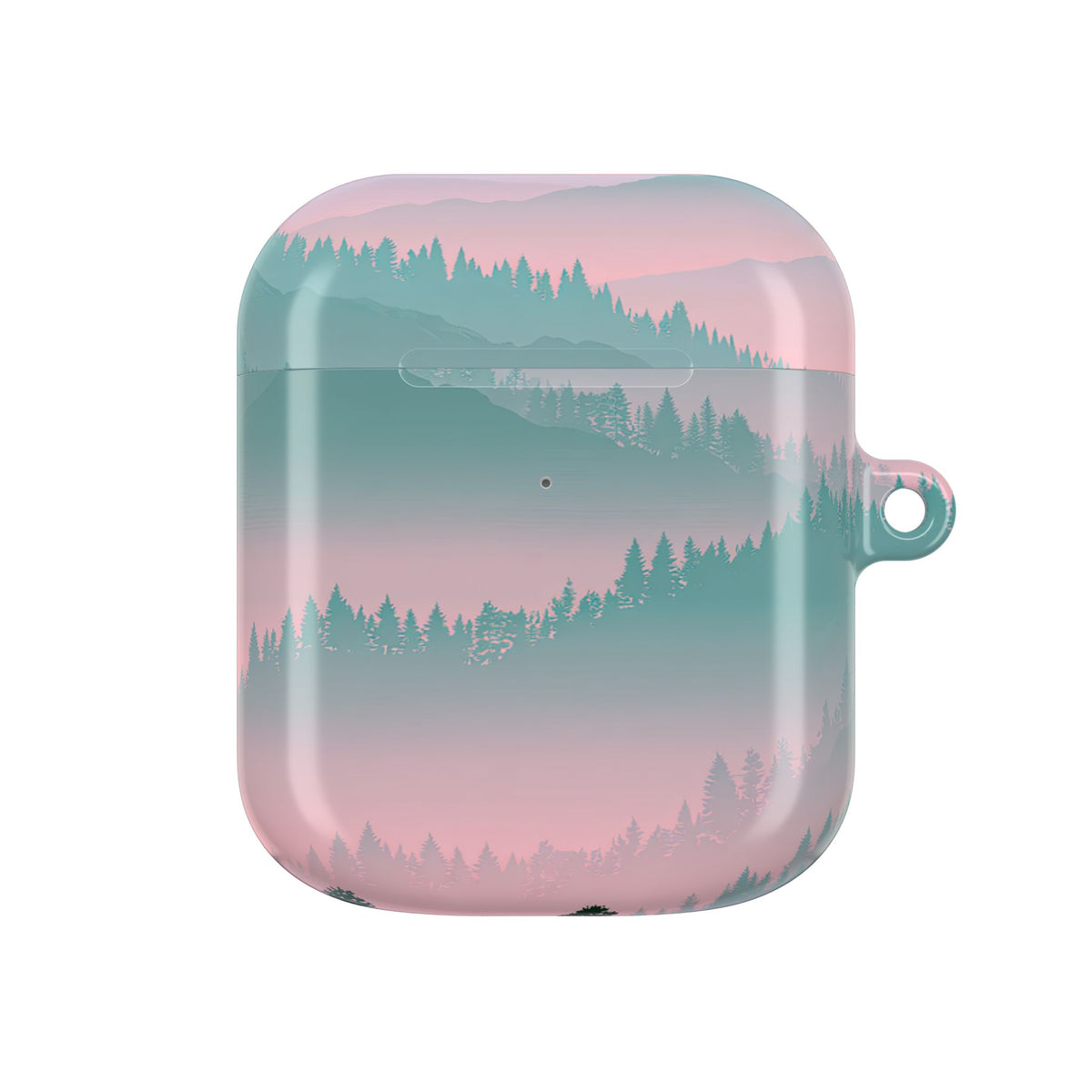 Alpine Horizon · Hard Case for AirPods & AirPods Pro · Green
