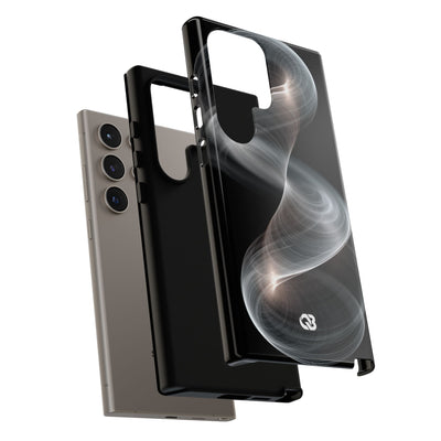 Luminous Vortex · Tough Phone Case for Samsung · Black