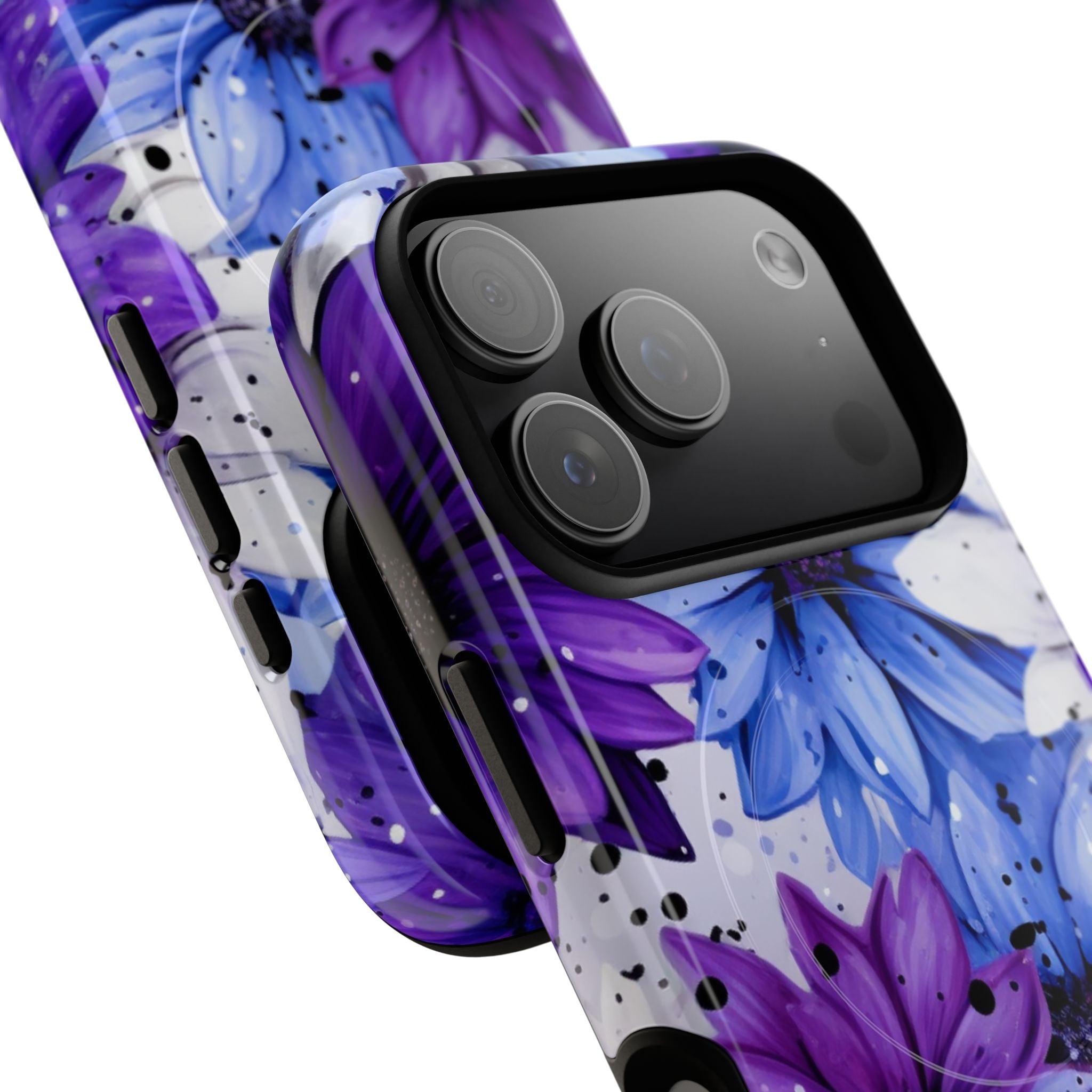 Ink Splatter Blooms · Tough+ Custodia per iPhone · Magsafe