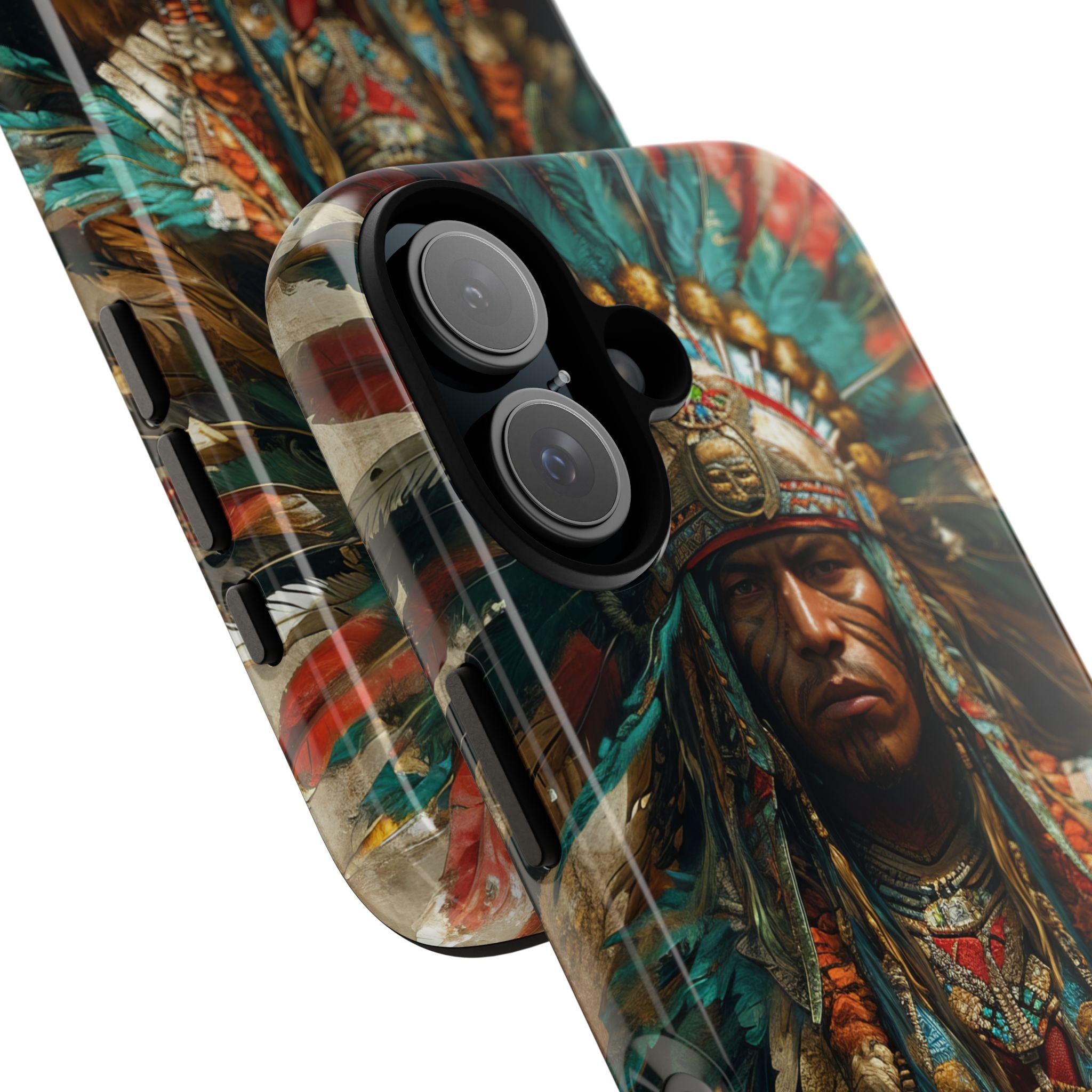 Feathered Majesty iPhone 16 Case - Tough