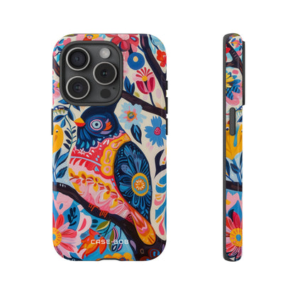 Owl Bloom iPhone 15 Pro Case - Tough