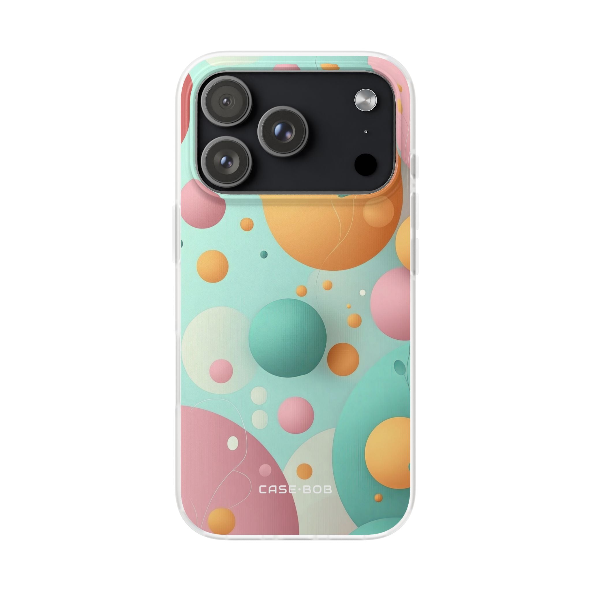 Pastel Circles iPhone 17 Pro Case - Soft - CASE•BOB