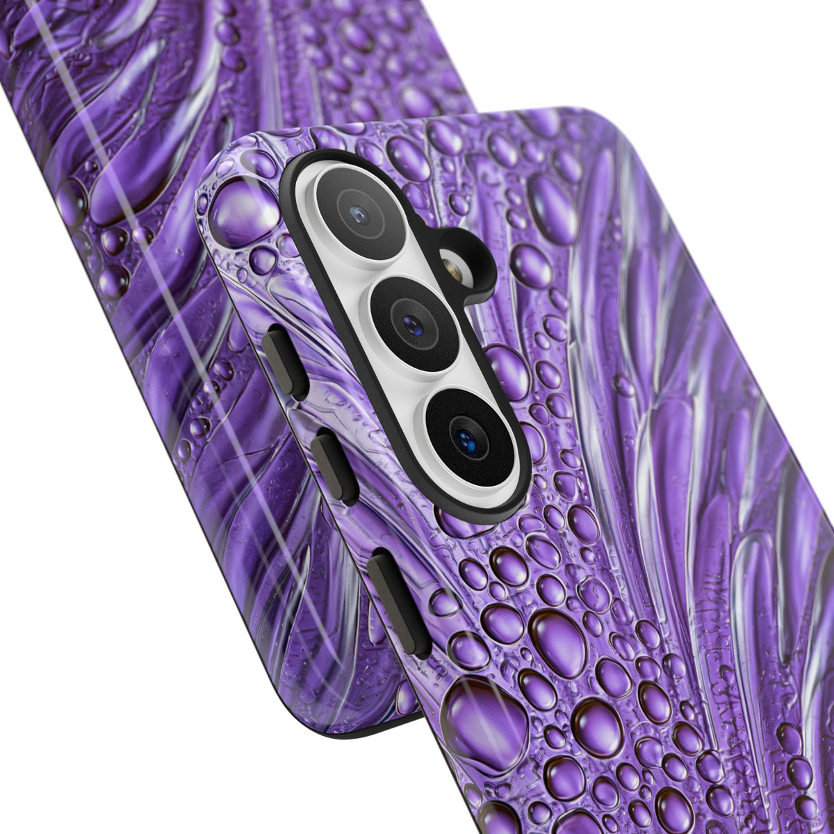 Violet Liquid Gel · Tough Phone Case for Samsung · Purple