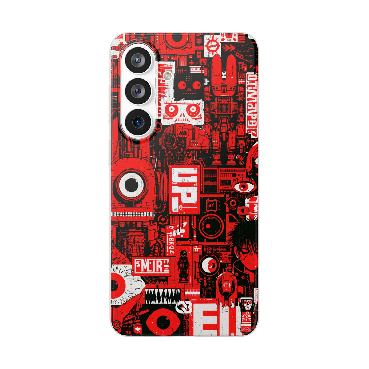 Neo Mecha Collage · Lite Phone Case for Samsung · Red