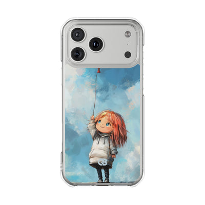 Crimson Heart Sky · Impact Phone Case for iPhone · Magsafe