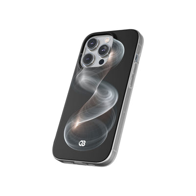 Luminous Vortex · Lite Phone Case for iPhone ·  Black