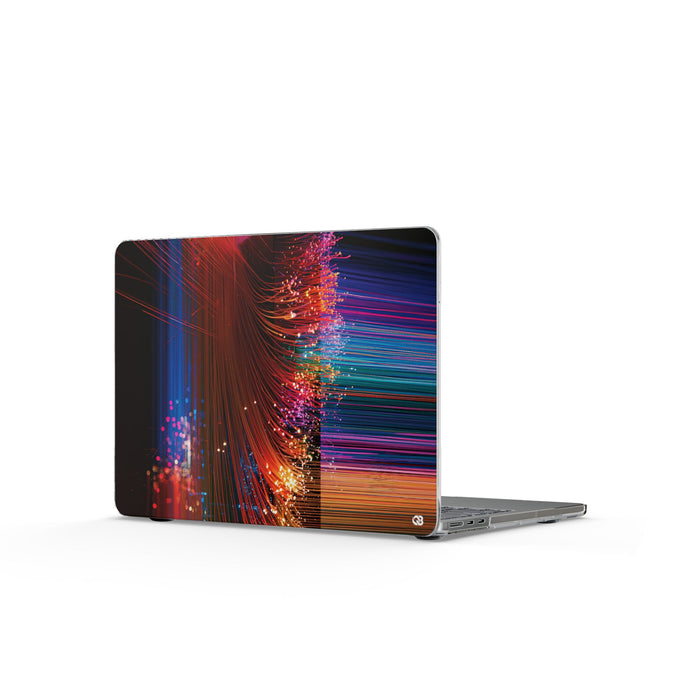 Spectral Fiber Array · Clear Hard Case for MacBook · Black