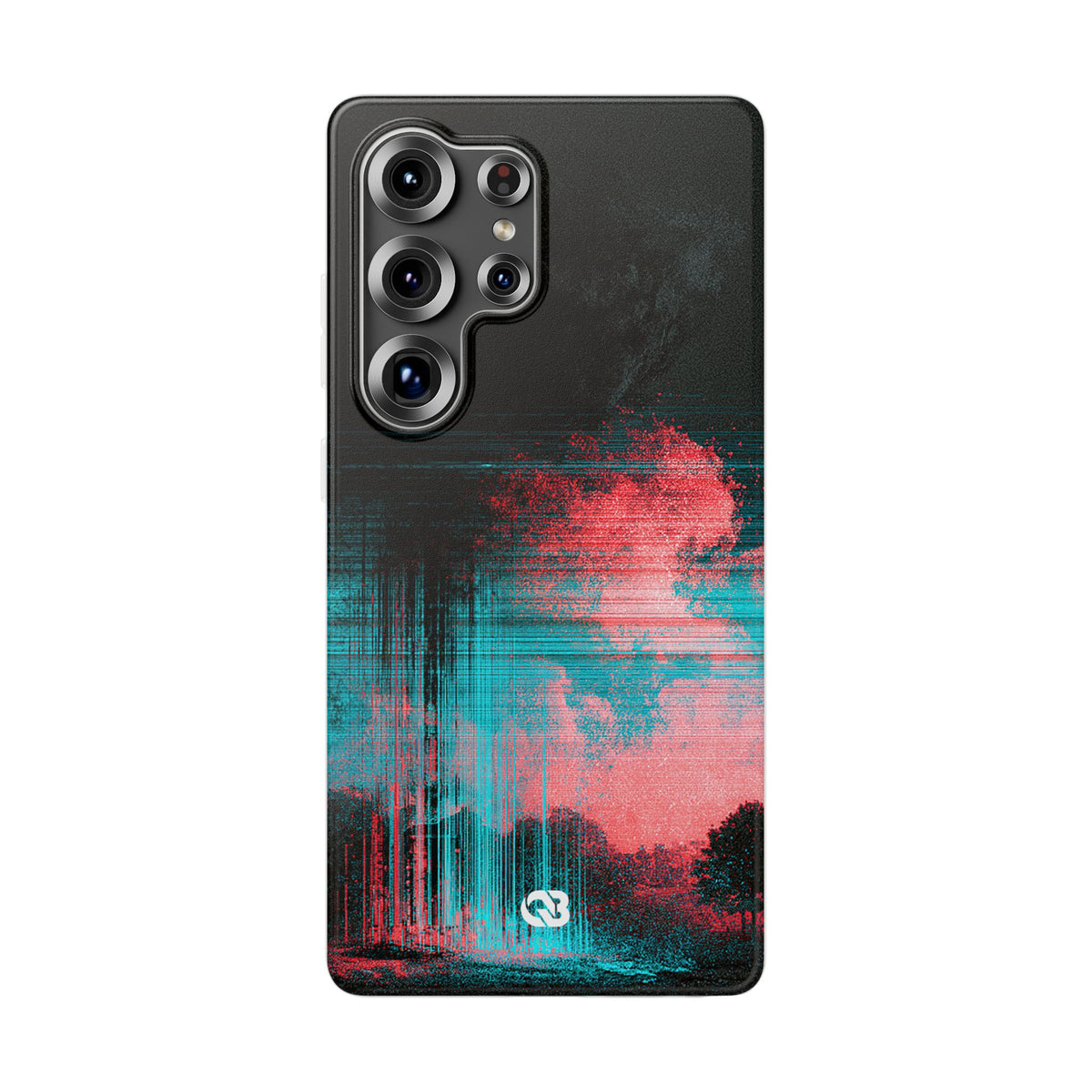 Digital Signal Drift · Lite Phone Case for Samsung · Black