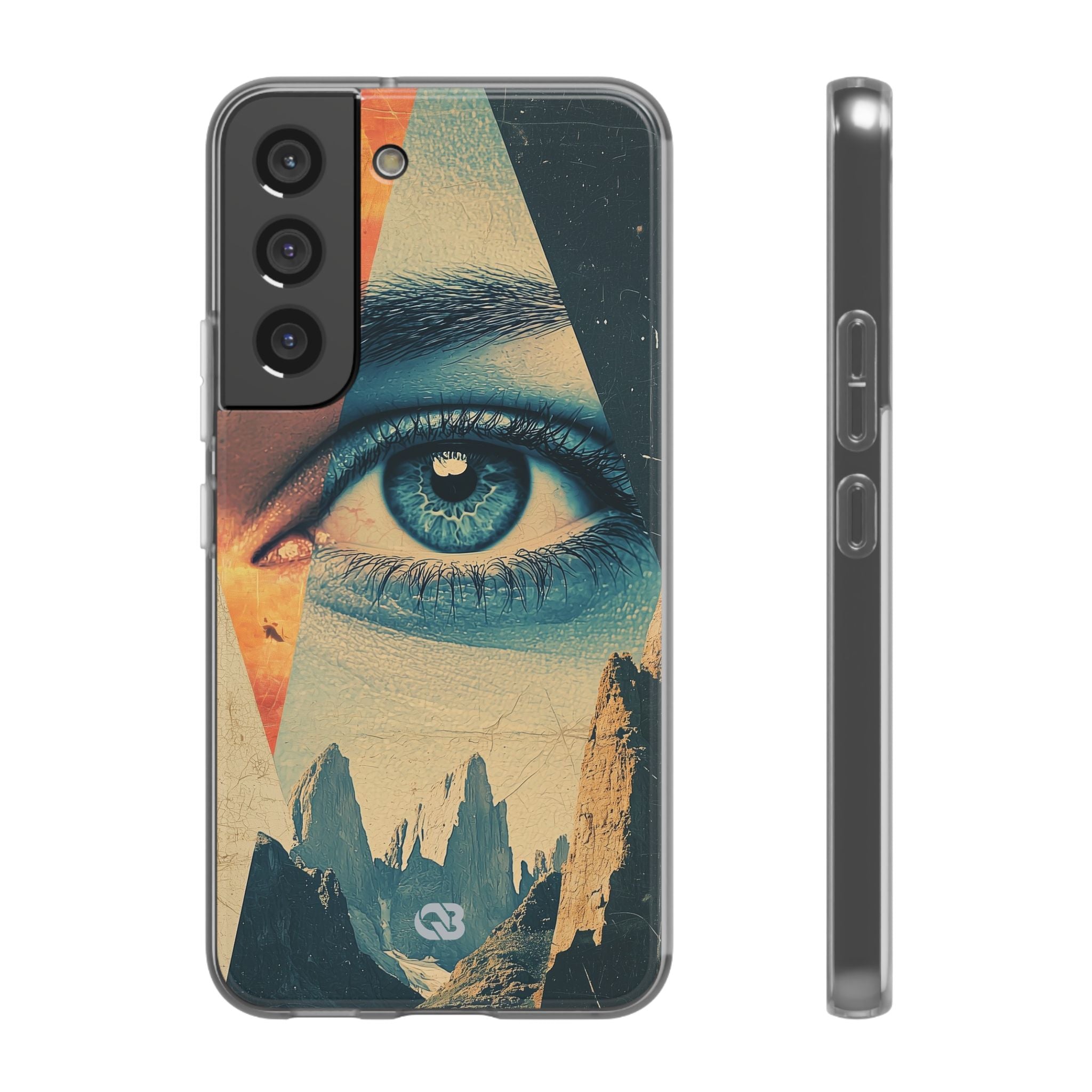 Fragmented Peak Gaze · Soft Phone Case for Samsung