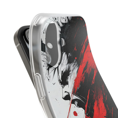 Yelling Profile Burst iPhone 16 Case - Soft