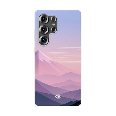 Purple Lite Phone Case for Samsung - Lavender Alpine Dawn
