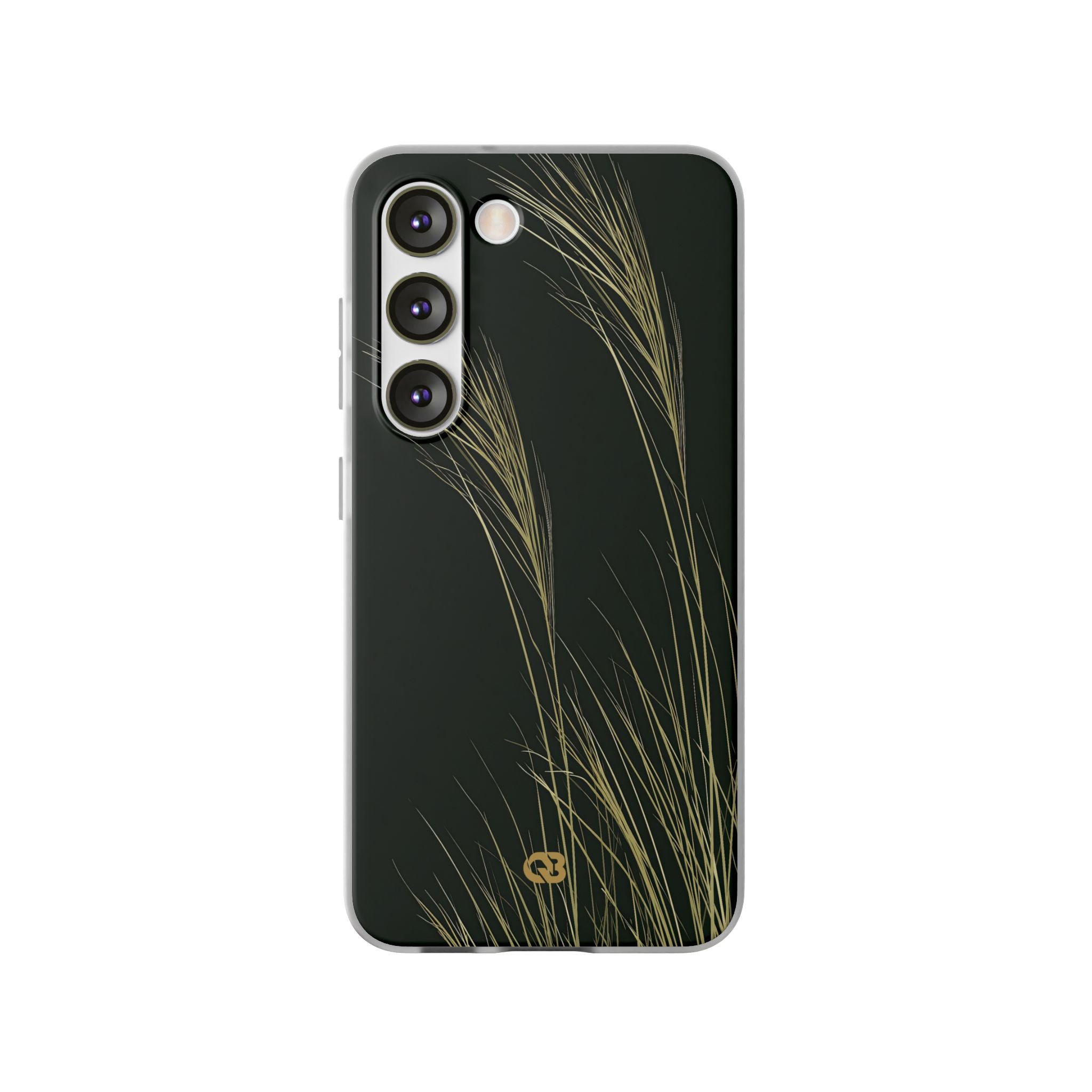 Green Lite Phone Case for Samsung - Midnight Gilded Grass
