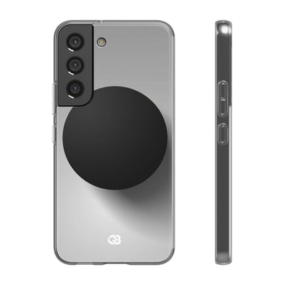 Grey Lite Phone Case for Samsung - Matte Onyx Sphere