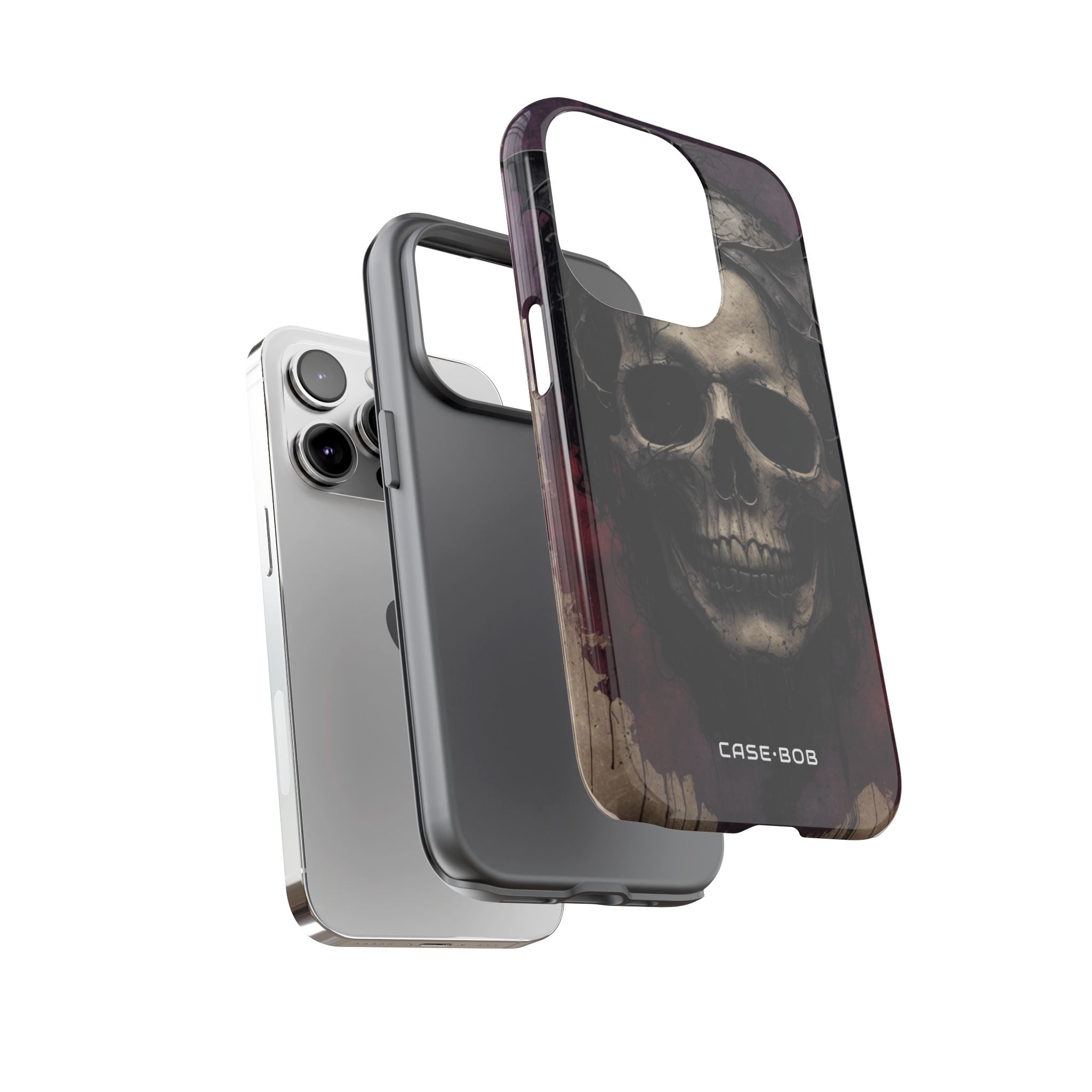 Gothic Skull Crown iPhone 14 Pro Case - Tough
