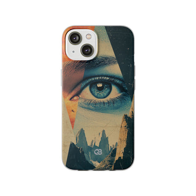Fragmented Peak Gaze · Soft Phone Case for iPhone