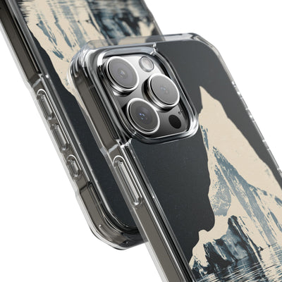 Blue Impact MagSafe Phone Case for iPhone - Frozen Navy Monolith