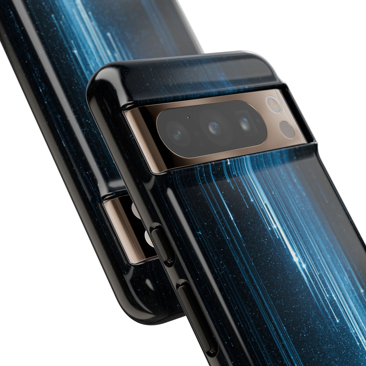 Nocturnal Cascade · Tough Phone Case for Pixel ·  Black