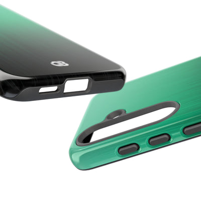 Emerald Cascade · Tough Phone Case for Samsung · Green