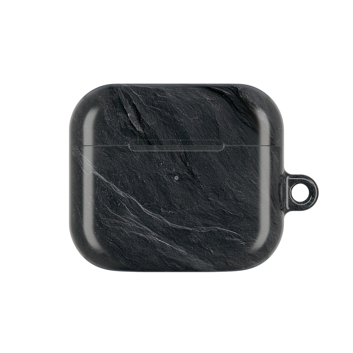 Dark Slate Strata · Hard Case for AirPods & AirPods Pro · Black