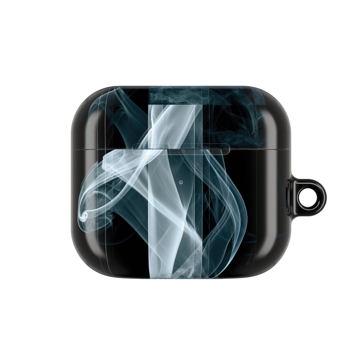 Fractured Smoke · Hard Case for AirPods & AirPods Pro · Black