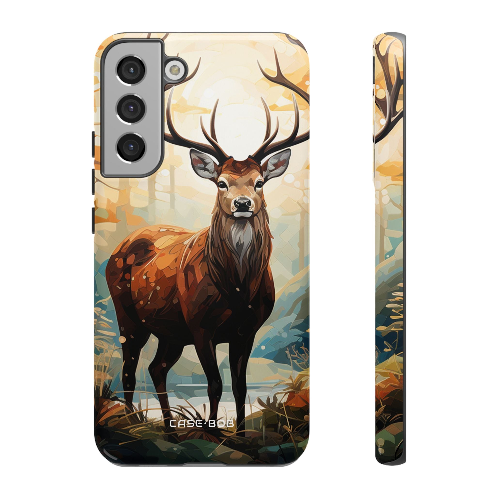 Glowing Stag Samsung S22 Plus Case - Tough - CASE•BOB