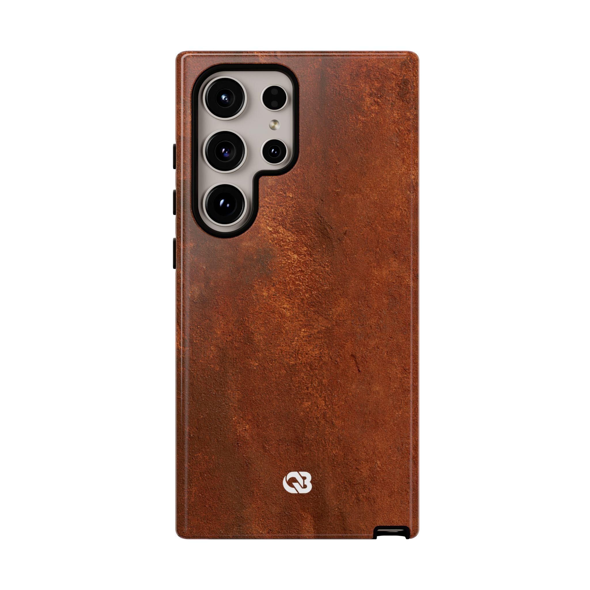 Orange Tough Phone Case for Samsung - Oxidized Iron Crust